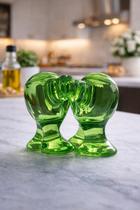 Saleiro e Pimenteiro Casal Magnético Acrílico Presente Criativo