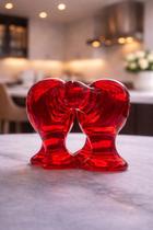 Saleiro e Pimenteiro Casal Magnético Acrílico Presente Criativo