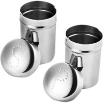 Saleiro e Pimenteiro em Inox - 02 Peças Saleiro e Pimenteiro em Inox - 02 Peças