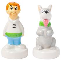 Saleiro e pimenteiro Silver Buffalo The Jetsons George Saleiro e pimenteiro Silver Buffalo The Jetsons George