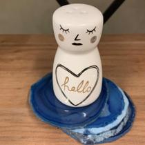 Saleiro Em Cerâmica Happy Face We Make - Un Saleiro Em Cerâmica Happy Face We Make - Un