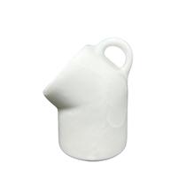 Saleiro Para Churrasco Grande 9cm Porcelana Formato Caneca Porta Sal Cozinha - Porcelana Criativa