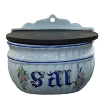 Saleiro Parede 1KG - Porcelana Decorada