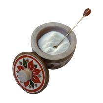 Saleiro Pimenteira Pedra Sabão Artesanal Presente Dia Mães