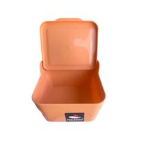 Saleiro Porta Sal Colorido Volare Plástico Com Tampa 750ml Rischioto