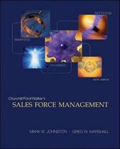 Sales force management - 9th ed