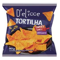 Salg tortilha delicce sweet chilli 80G Salg tortilha delicce sweet chilli 80G