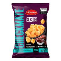 Salgadinho Aliança Checkmate Skin Sabor Costelinha com Barbecue 40g Salgadinho Aliança Checkmate Skin Sabor Costelinha com Barbecue 40g