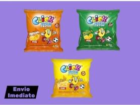 Salgadinho Chips Click 15g Com 40 Sortidos Unidades kit Festa Lembrancinha