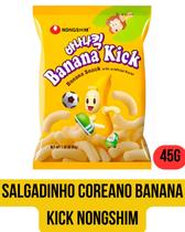 Salgadinho coreano banana kick nongshim 45g