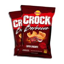 Salgadinho crock barbecue 45g c/10 - kerus