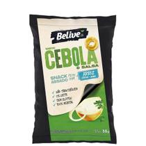 Salgadinho de Arroz Belive Sabor Cebola e Salsa 35g 3un