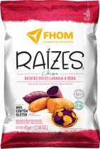 Salgadinho de Batata Doce Laranja E Roxa 45g