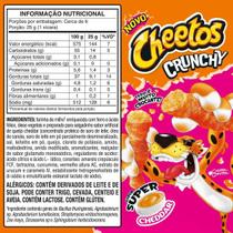 Salgadinho De Milho Cheetos Crunchy Super Cheddar 160g Salgadinho De Milho Cheetos Crunchy Super Cheddar 160g