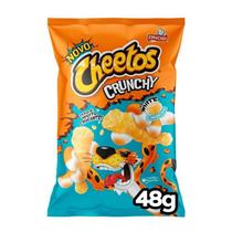 Salgadinho de Milho Crunchy White Cheddar Elma Chips Cheetos 48g Salgadinho de Milho Crunchy White Cheddar Elma Chips Cheetos 48g