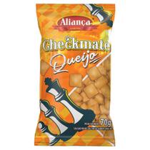 Salgadinho de Trigo Aliança Checkmate Queijo 70g