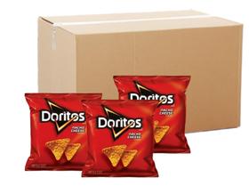 Salgadinho Doritos Queijo Nacho Lanchinho 17g - 10 pcts Salgadinho Doritos Queijo Nacho Lanchinho 17g - 10 pcts