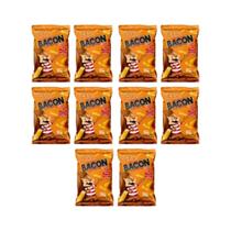 Salgadinho Fabitos 35g Bacon C/ 10 Unidades