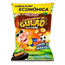 Salgadinho Gulão Assado Churrasco 180g Embalagem Econômica Salgadinho Gulão Assado Churrasco 180g Embalagem Econômica