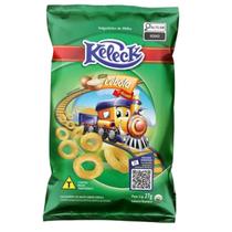 Salgadinho keleck cebola fd. c/10 un. de 27 g Salgadinho keleck cebola fd. c/10 un. de 27 g