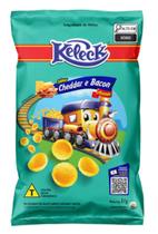 Salgadinho keleck cheddar e bacon 51 gr Salgadinho keleck cheddar e bacon 51 gr