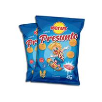 Salgadinho kerus 43g presunto c/10