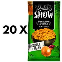 Salgadinho Plinc Show - 1 cx c/ 20un De 50g Cada