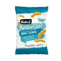 Salgadinho Requeijão Zero Glúten Milho E Quinoa - Belive 25g