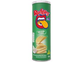 Salgadinho Tira Onda Sour Cream e Cebola - Ruffles 134g Salgadinho Tira Onda Sour Cream e Cebola - Ruffles 134g