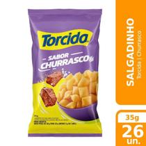 Salgadinho torcida churrasco 26x35g Salgadinho torcida churrasco 26x35g
