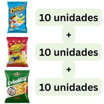 Salgadinhos Elma Chips Cheetos e Fandangos Kit com até 40