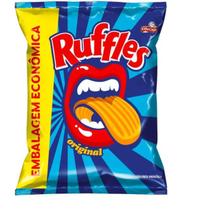 Salgadinhos mini Ruffles 17g Elma Chips Biscoitos-35un Salgadinhos mini Ruffles 17g Elma Chips Biscoitos-35un