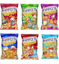 Salgadinhos Pippo's Vitaminado 30g Com 10 Unidades