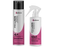 Sallore Pro.Lisos Smooth Hair Shampoo e Fluído Lizz Termoativo