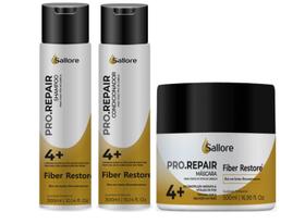 Sallore Pro.Repair Fiber Restore Shampoo e Condicionador e Máscara
