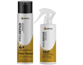 Sallore Pro.Repair Fiber Restore Shampoo e Spray Finalizador Sallore Pro.Repair Fiber Restore Shampoo e Spray Finalizador