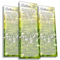 Salmo 13 Pergaminho de Papel Grande - 100 Unidades de Cartão 225g