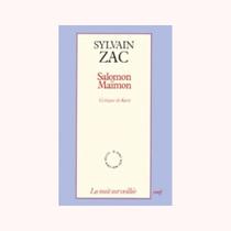 Salomon Maïmon: Critique de Kant (La nuit surveillée)
