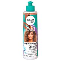 Salon line ativador de cachos sos cachos ácido hialurônico 300ml