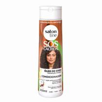 Salon Line Condicionador SOS Cachos 300ml Nutrição e Definição Salon Line Condicionador SOS Cachos 300ml Nutrição e Definição