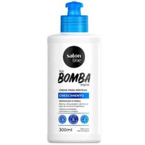 Salon Line Creme para pentear SOS Bomba Original Salon Line 300ml brilho, Hidratação e Crescimento