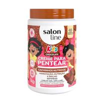 Salon Line Creme Pentear Cachinhos Nutridos 1kg chocolate
