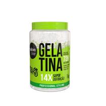 Salon Line Gelatina Tô De Cacho Super Definição 1 Kg Salon Line Gelatina Tô De Cacho Super Definição 1 Kg