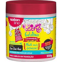 Salon Line Gelatina Todecacho Transição Capilar - 550G - Salon Lien