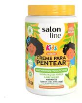 Salon line kids cachos melao creme de pentear 1kg Salon line kids cachos melao creme de pentear 1kg