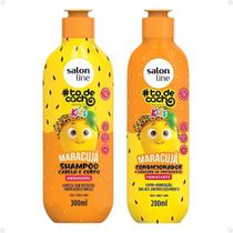 Salon Line Kids todecacho: Shampoo e Condicionador Maracujá Salon Line Kids todecacho: Shampoo e Condicionador Maracujá