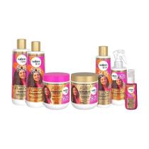 Salon Line Kit Completo SOS Cachos De Repente Pronta! ( 7 Produtos )