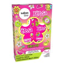 Salon Line Kit Xerosa Shampoo 300ml + Condicionador 200ml 4 em 1 Vibes Pop