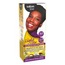 Salon Line Light Color Tonalizante 3.0 Castanho Escuro