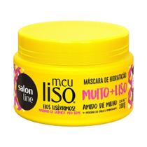 Salon line meu liso + liso amido de milho mascara 300ml - Utensilios